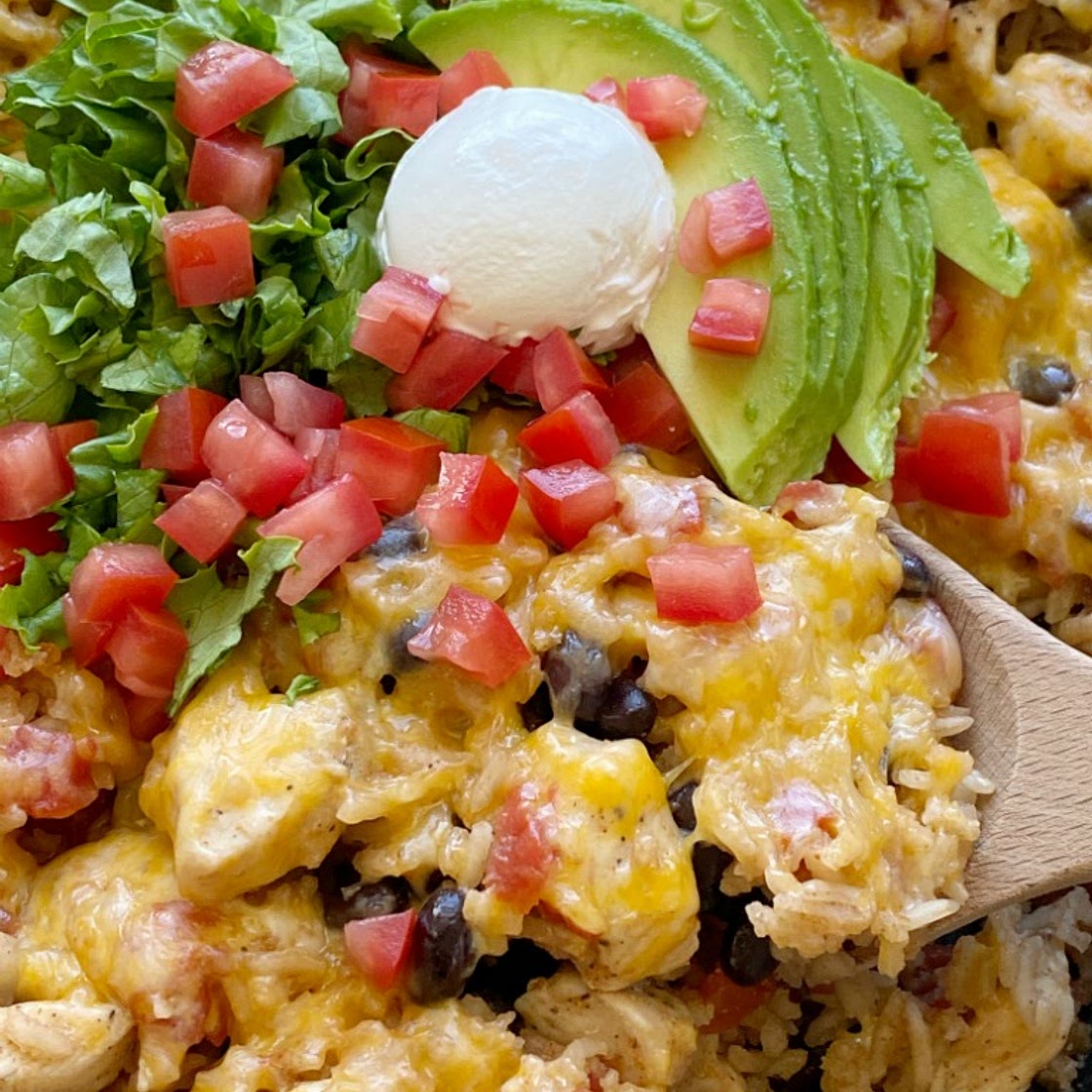 Chicken Burrito Skillet