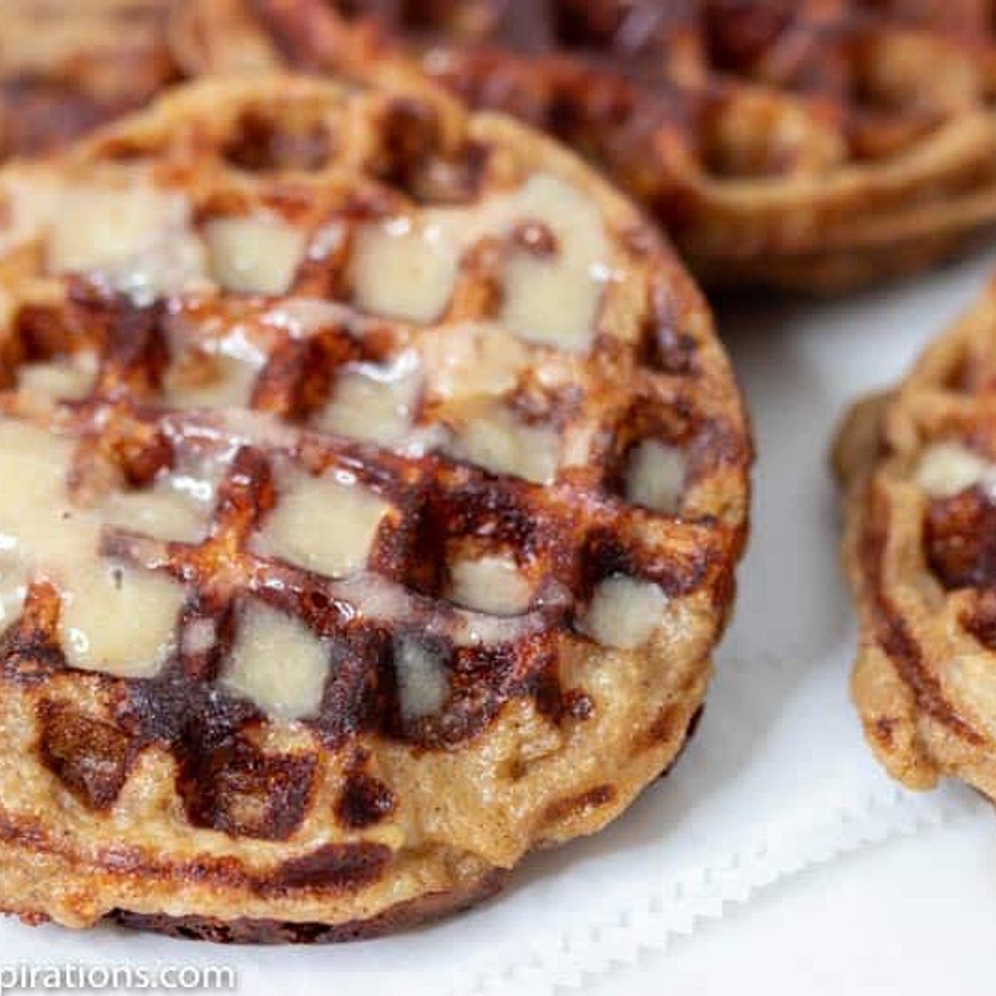Keto “Apple” Fritter Chaffles