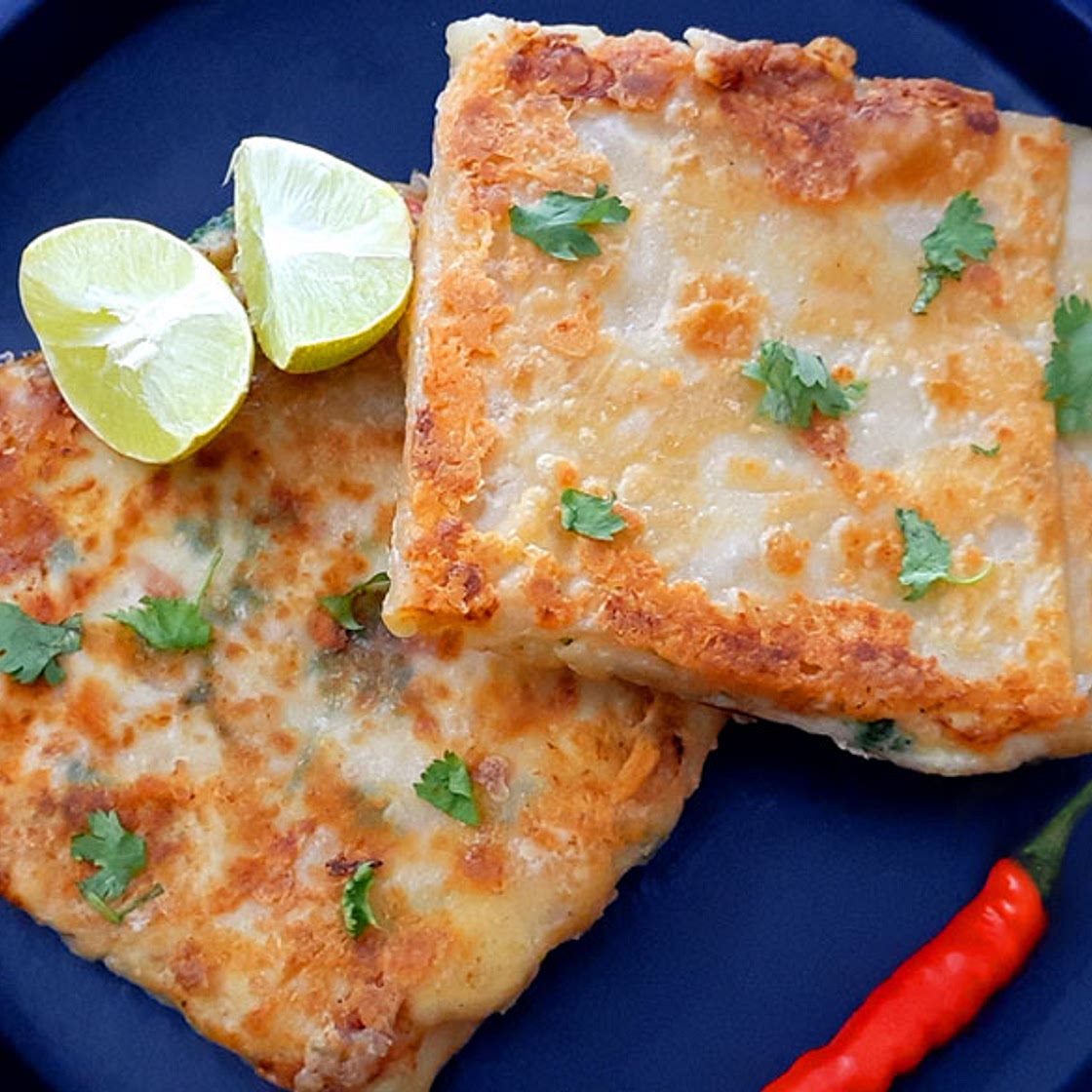 Murtabak (Chicken & Egg Stuffed Parcels)