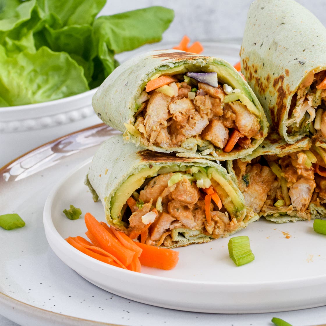 Oriental Chicken Wrap