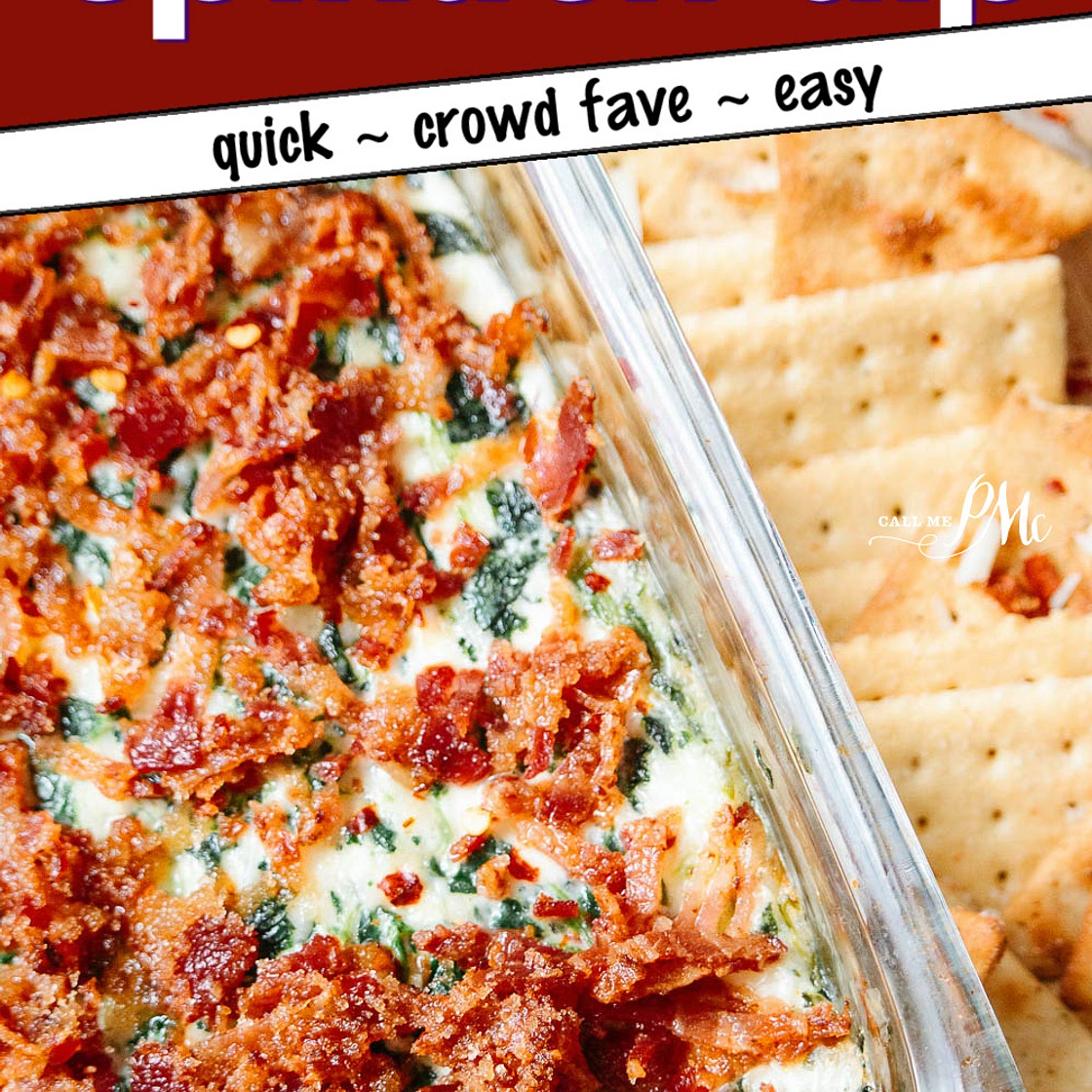Hot Bacon Spinach Dip Recipe