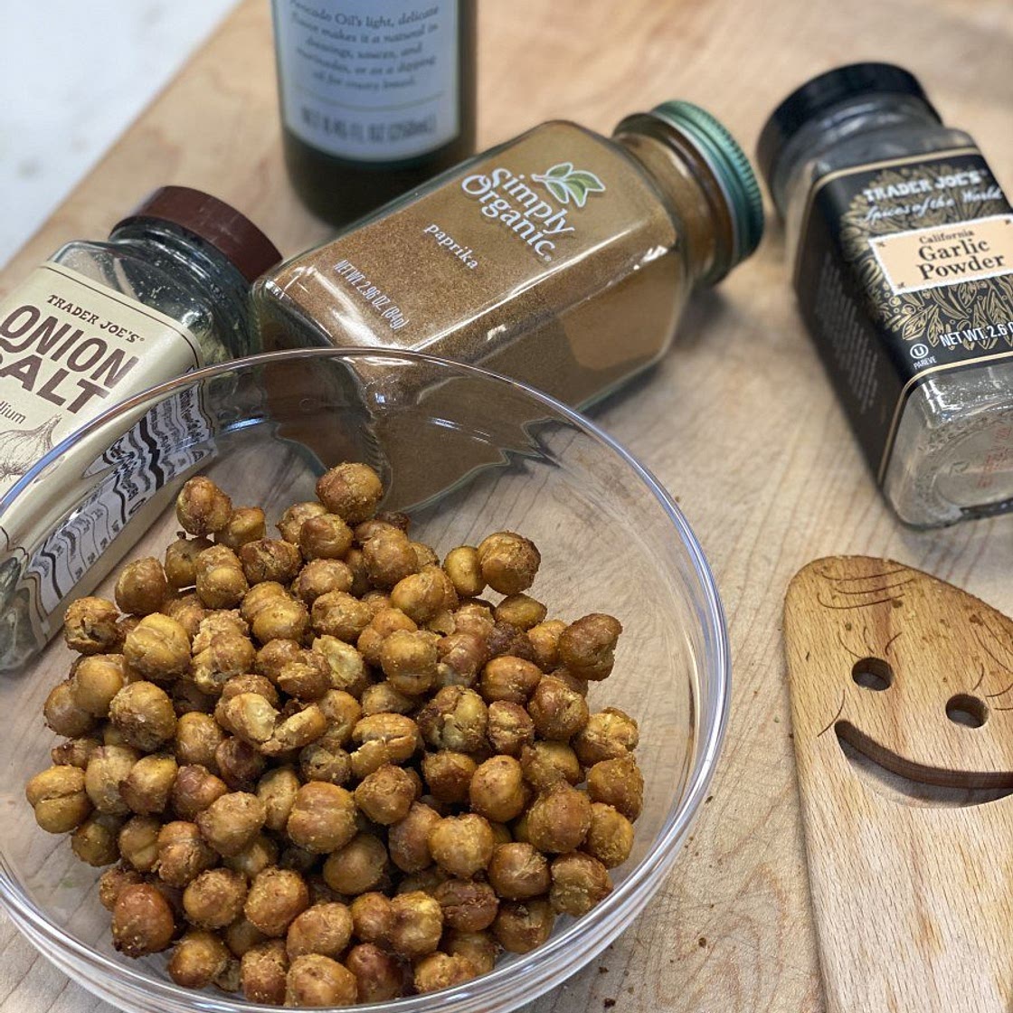 Garbanzo Bean Croutons