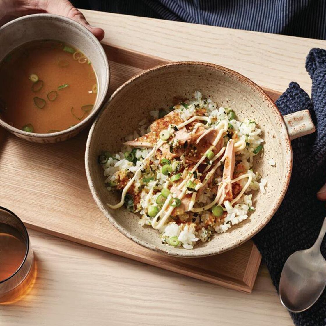 Japanese tuna rice bowls