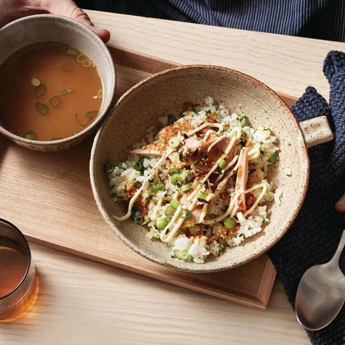 Japanese tuna rice bowls