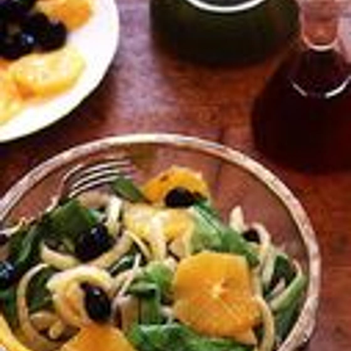Sicilian Fennel Salad with Oranges, Arugula, and Black Olives