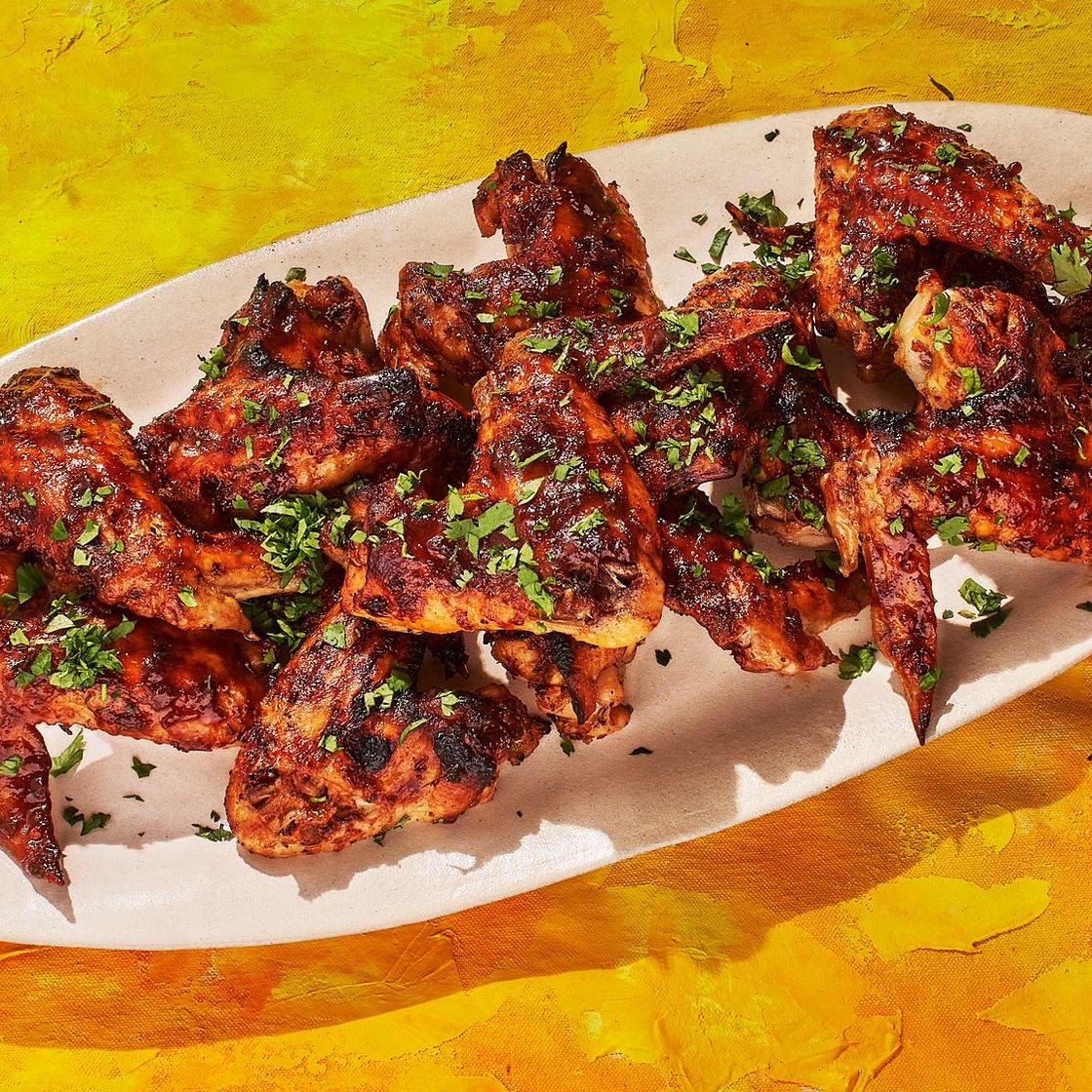 Burnt Masala Chicken Wings
