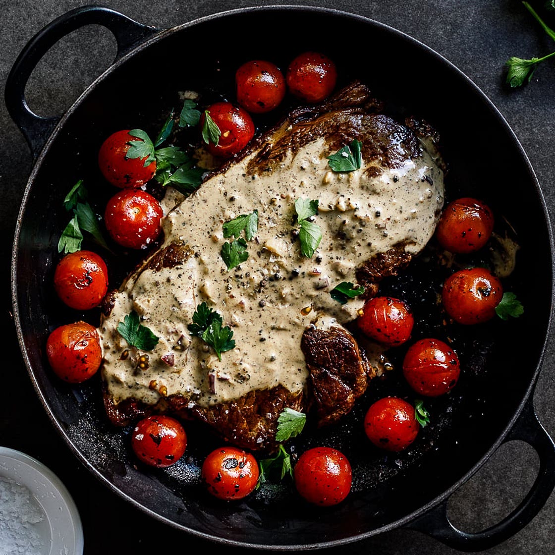 Easy creamy pepper sauce