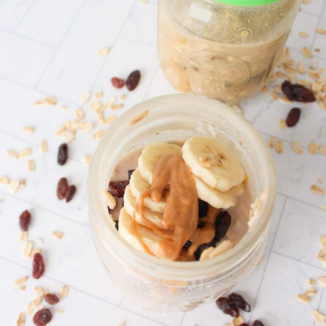 High protein overnight oats