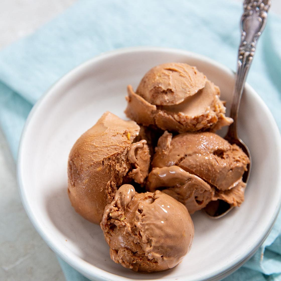 Chocolate Peanut Butter Protein Ice Cream
