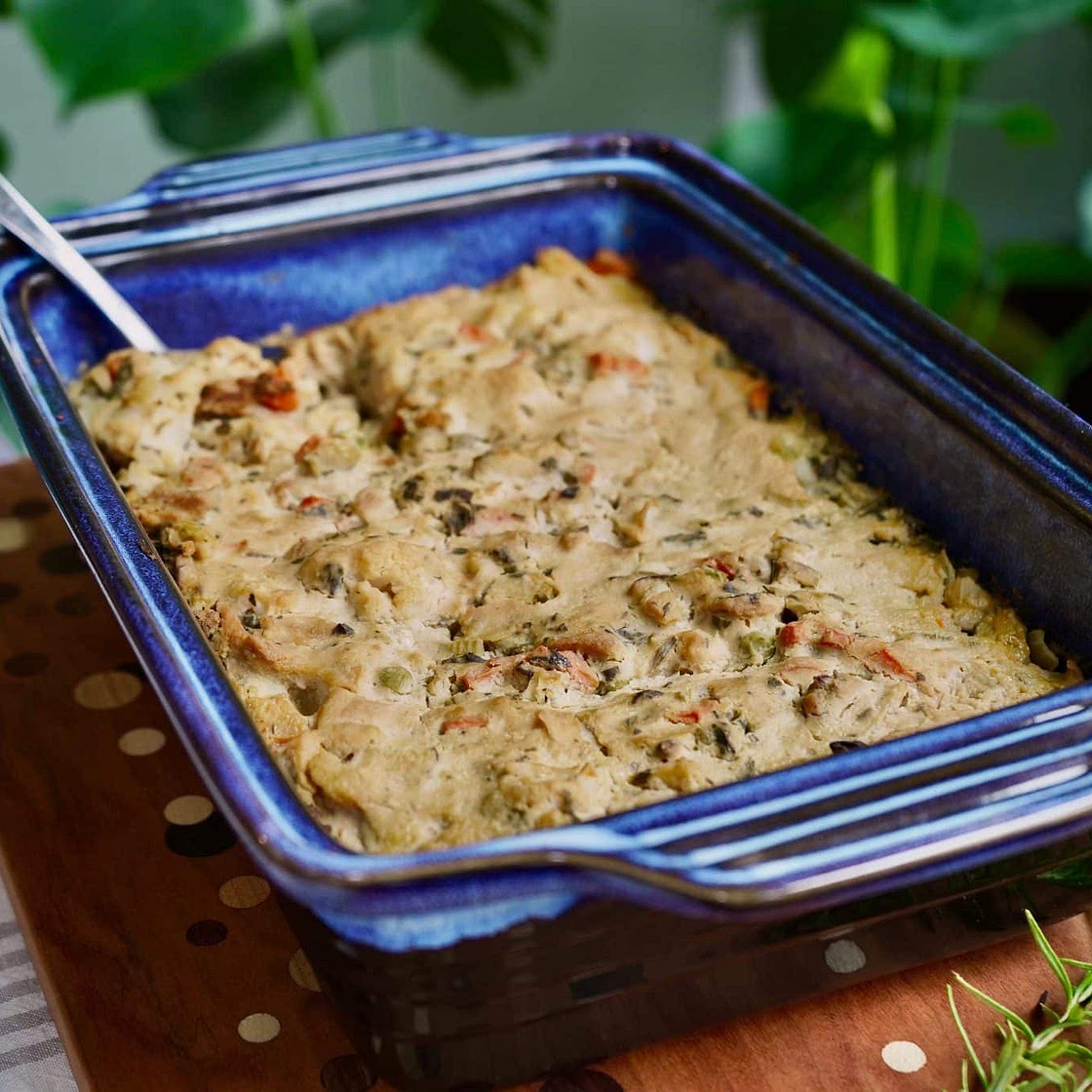 Vegan Creamy Vegetable Casserole