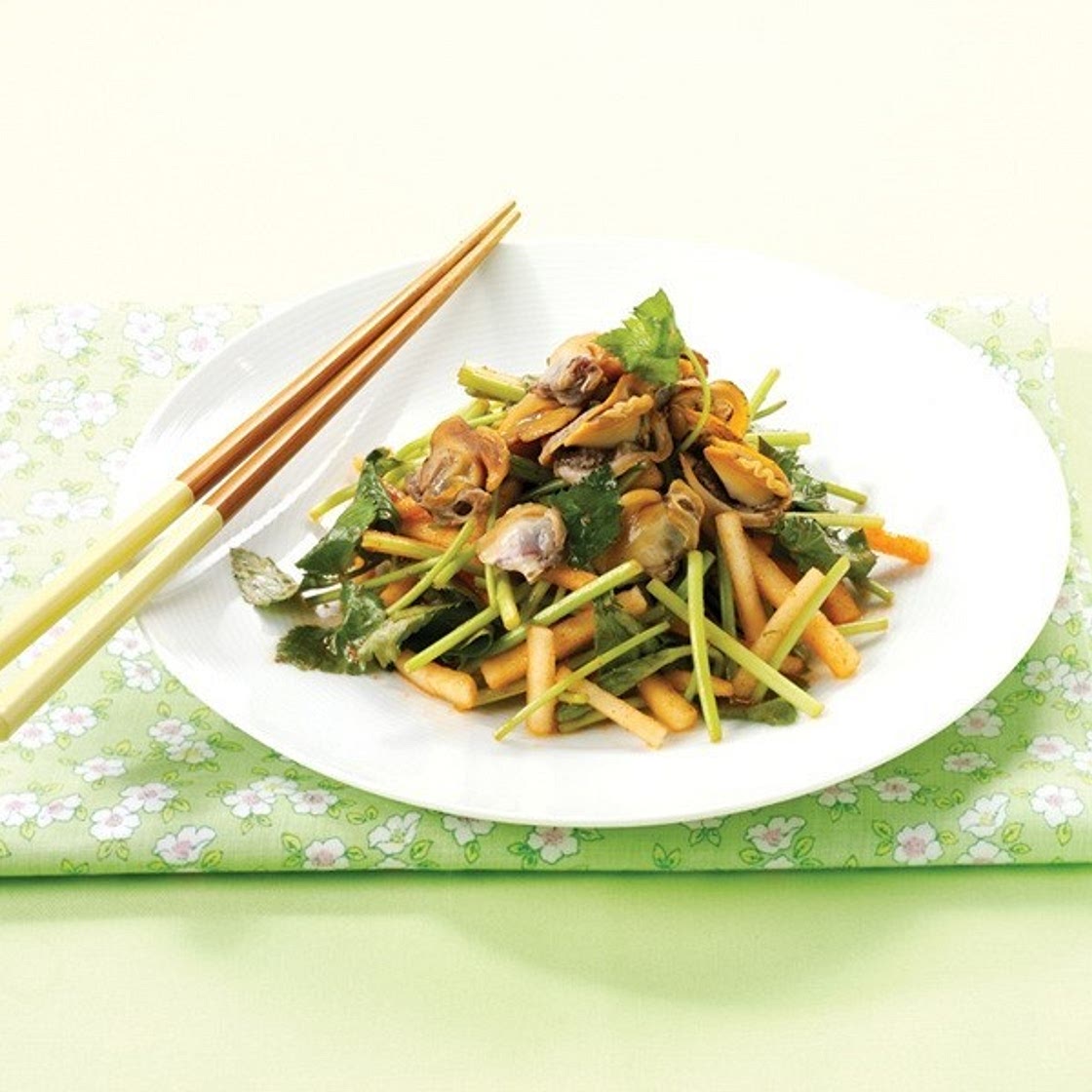 꼬막 참나물무침 만드는 법