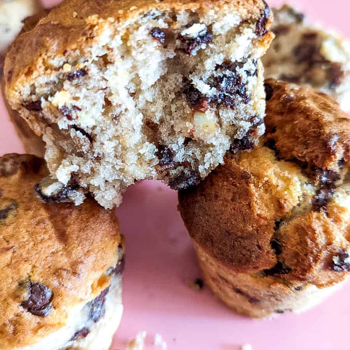 Air Fryer Banana Bread Muffins