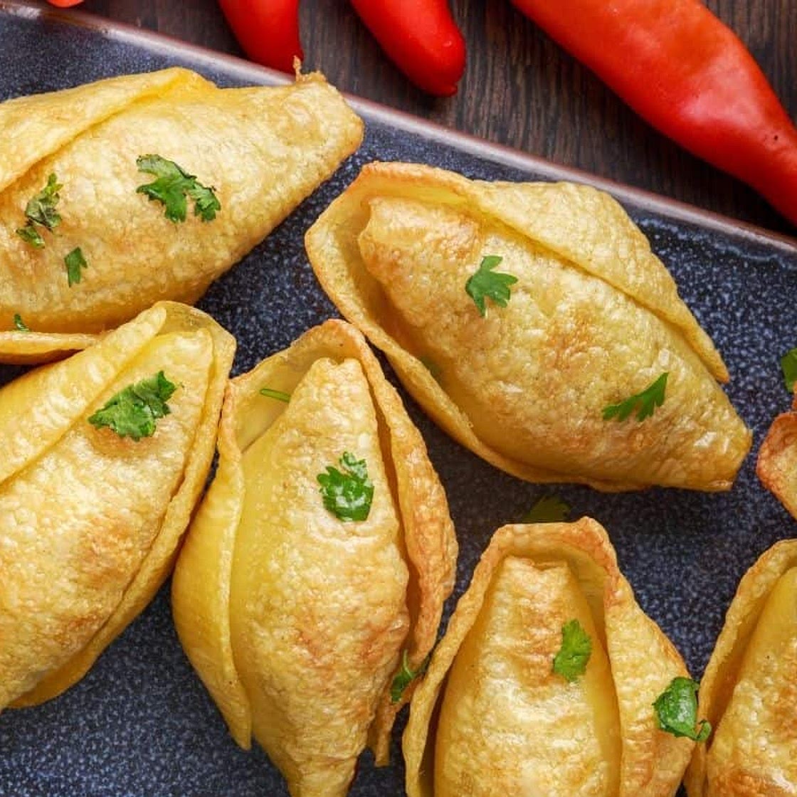 Air Fryer Taco Stuffed Pasta Shells