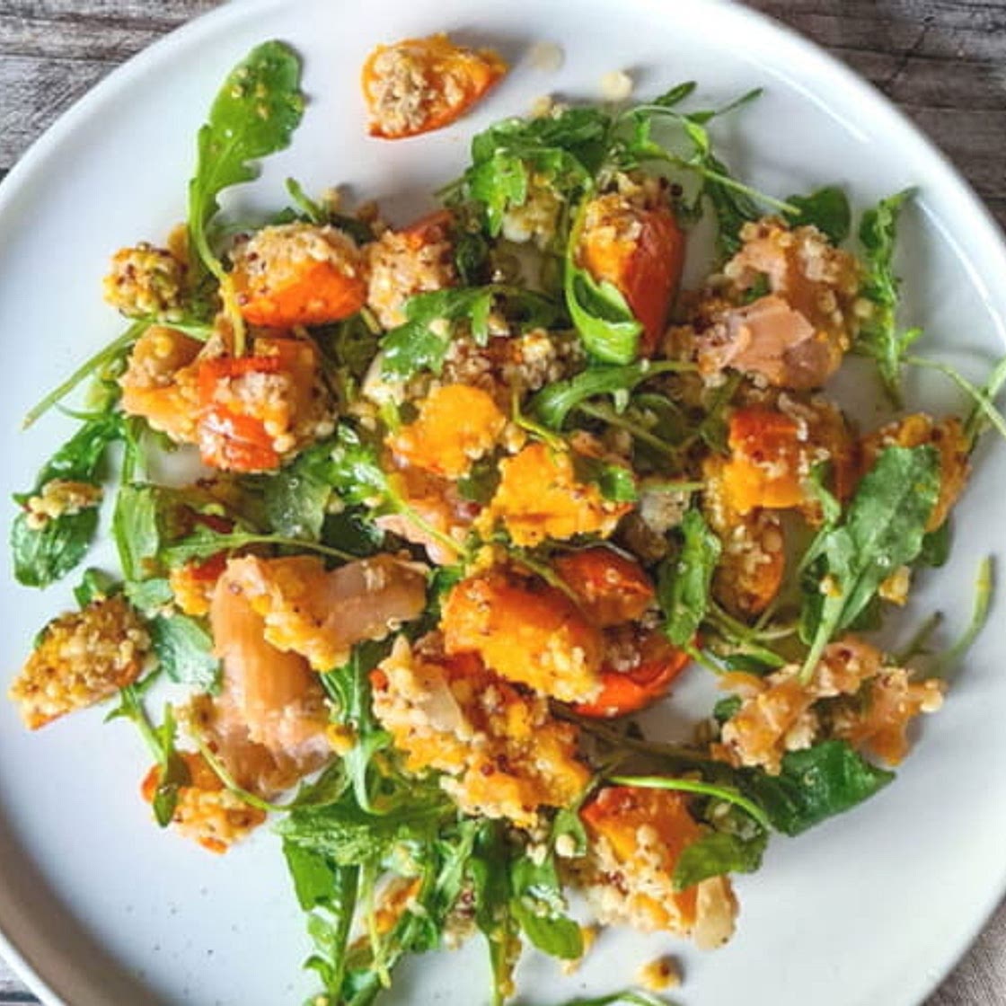 Salade quinoa et potimarron