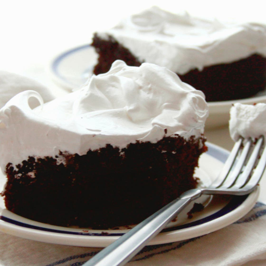 Heaven and Hell Sheet Cake