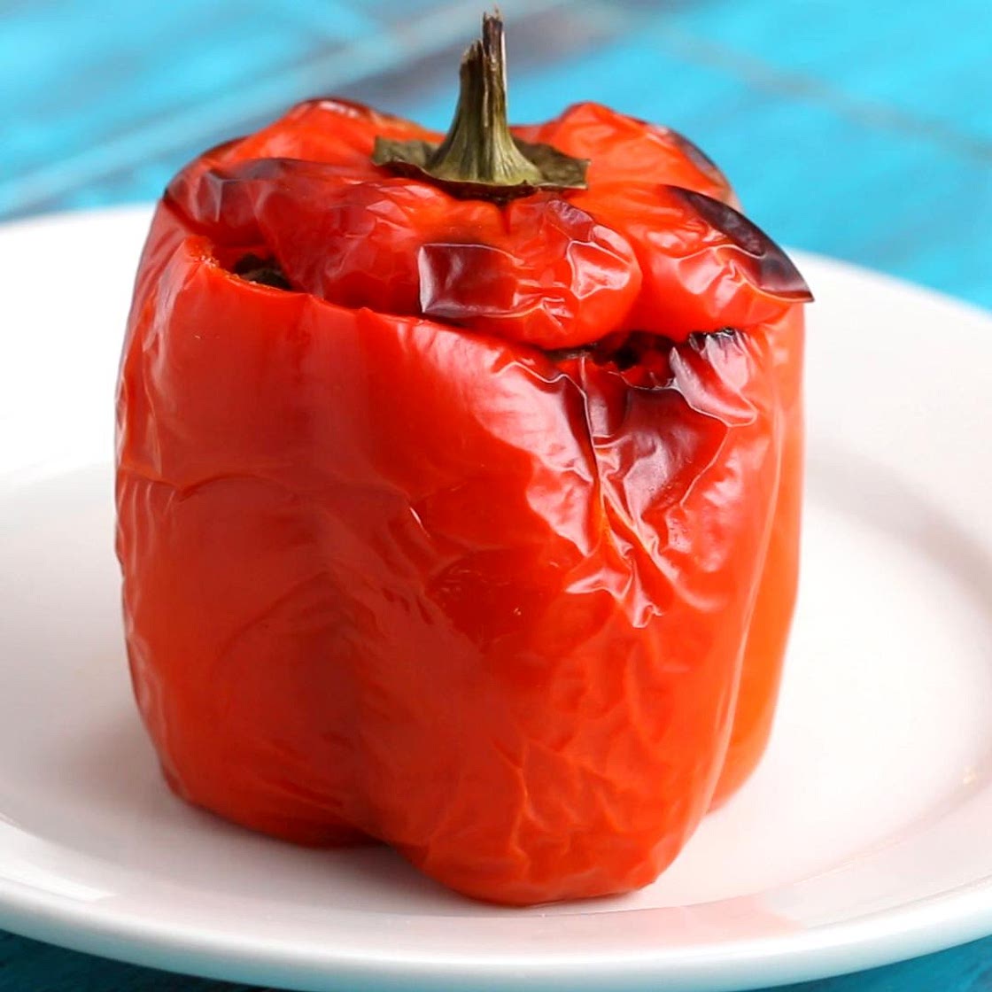 Greek Stuffed Peppers Recipe by Tasty