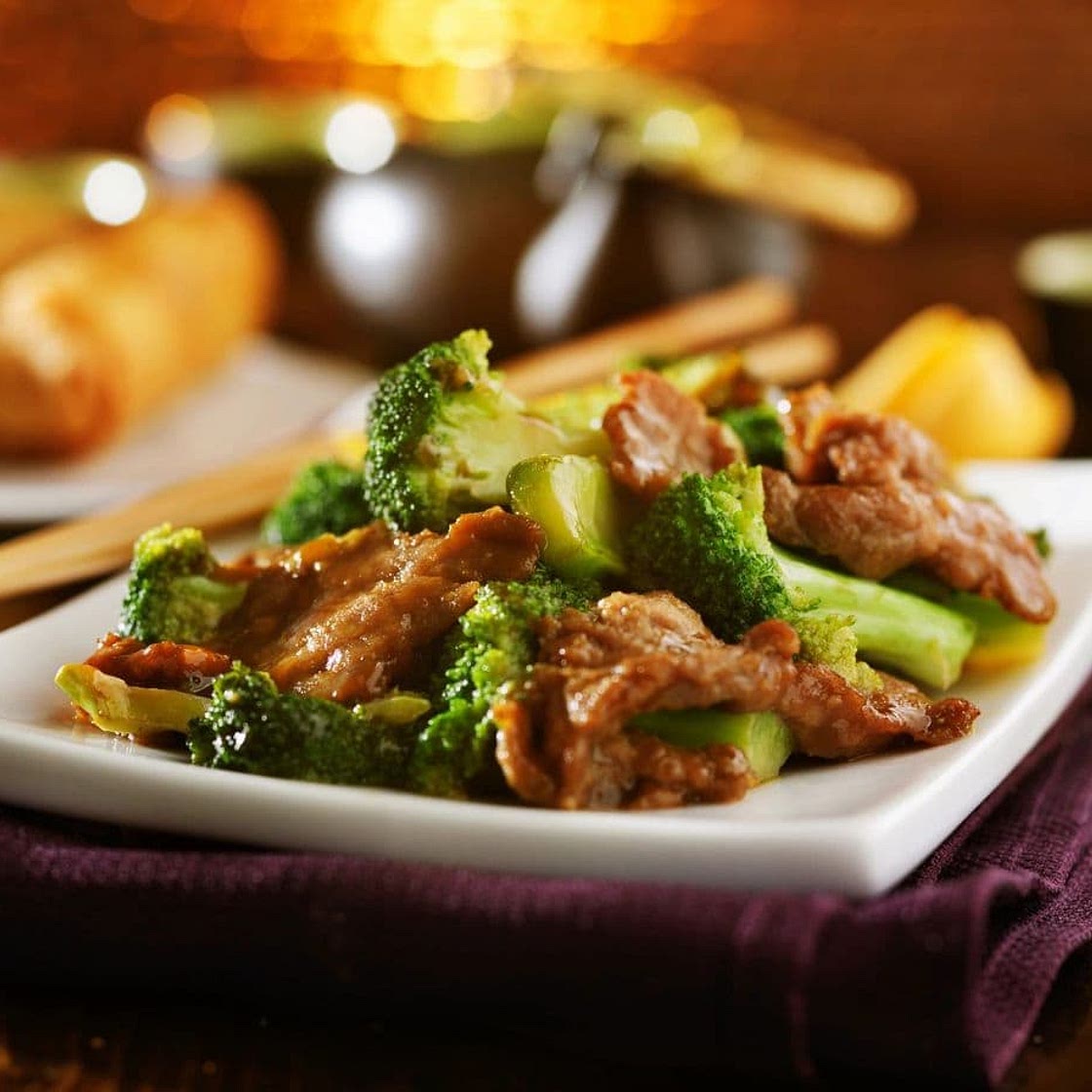 Healthy Restaurant Style Beef with Broccoli