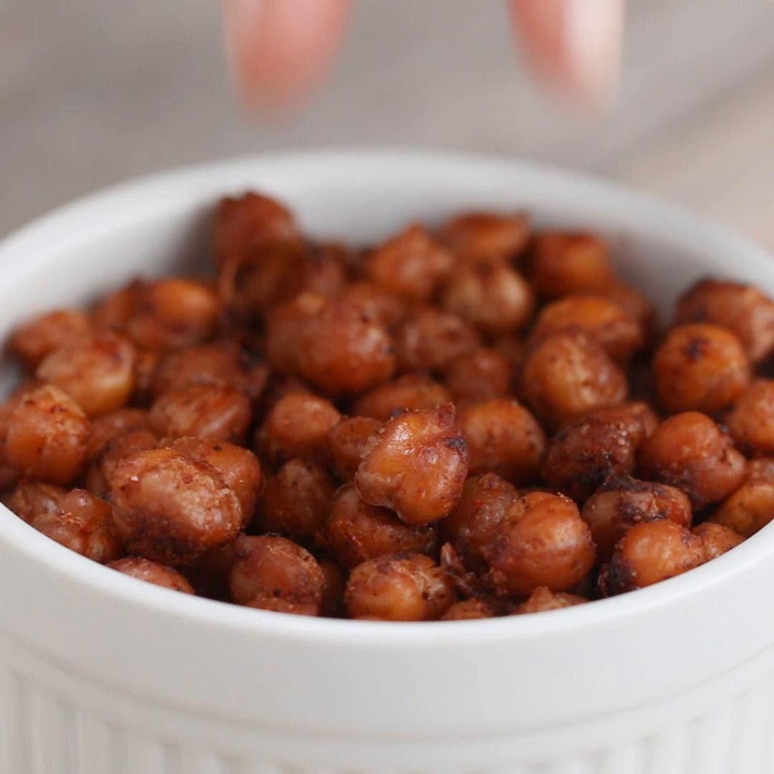 Chili Lime Crispy Chickpeas Recipe by Tasty