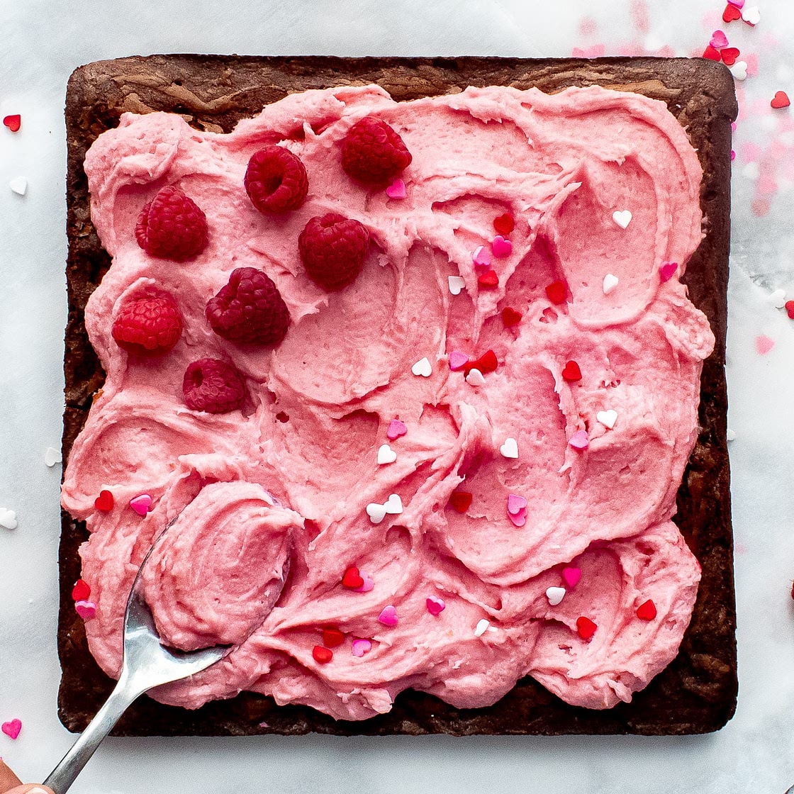 Raspberry Chocolate Brownies
