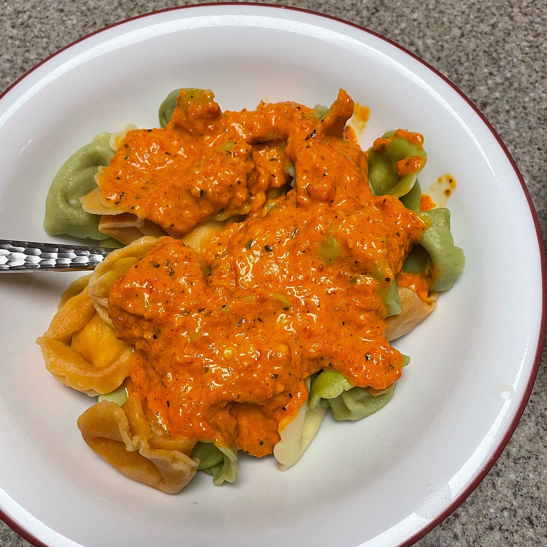 Creamy Roasted Red Pepper Sauce