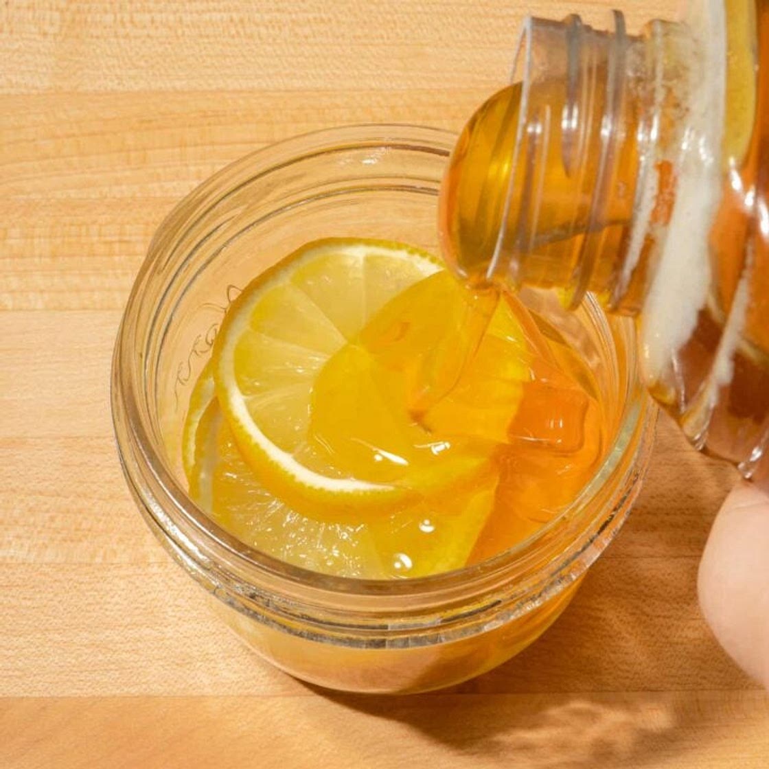 Lemon Fermented Ginger Honey