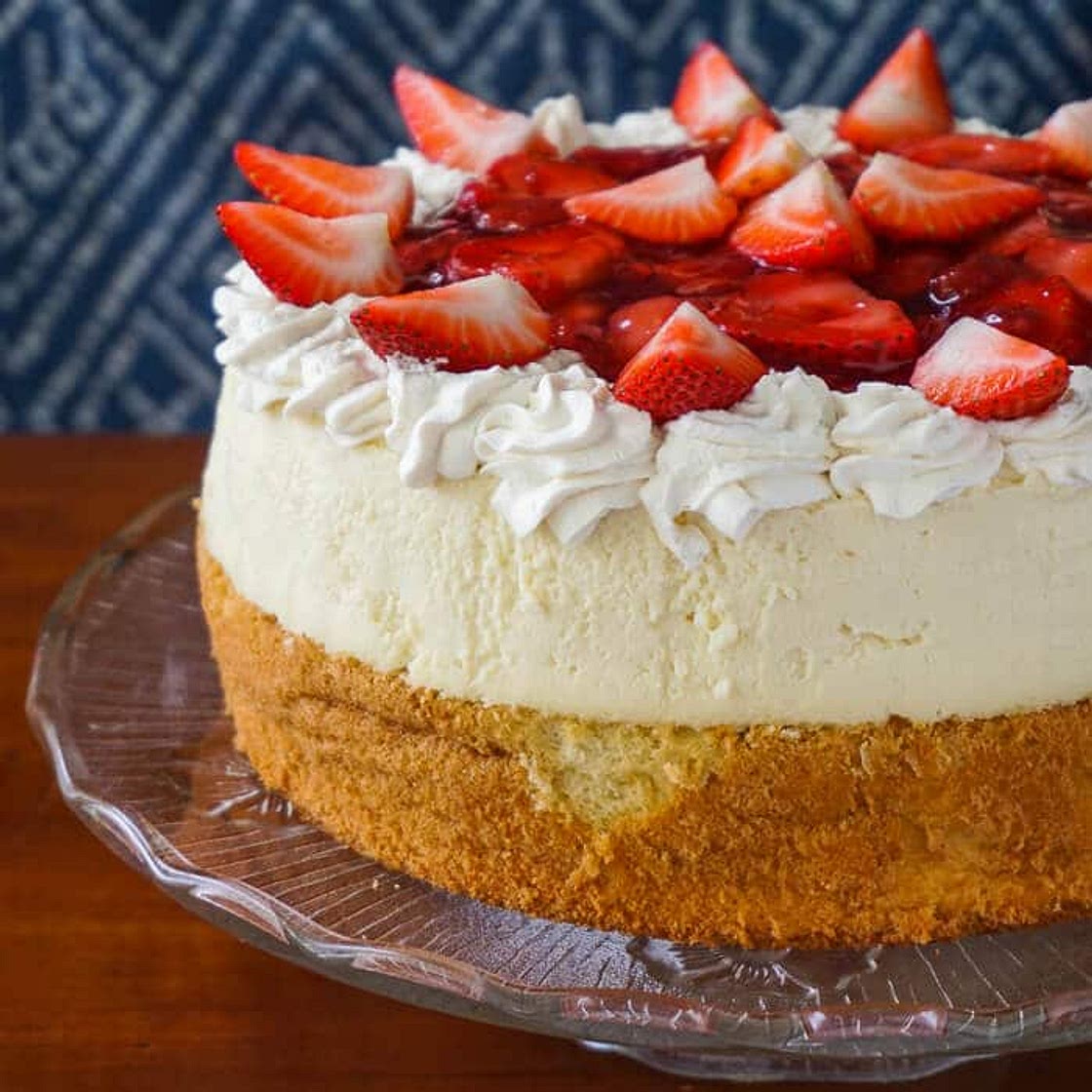 Strawberry Shortcake Cheesecake