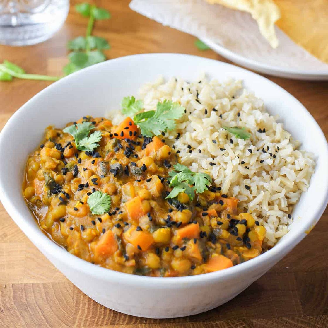 Family-Friendly Mung Bean Curry