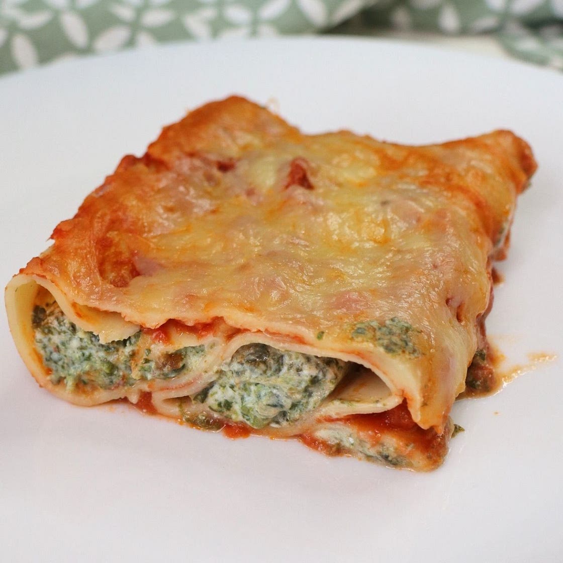 Cannelloni with Spinach and Ricotta Recipe