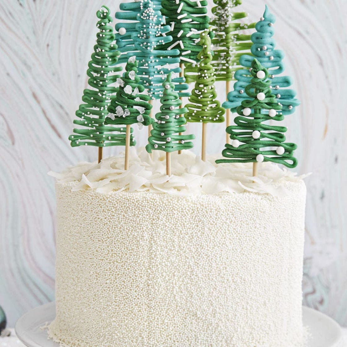 Pine Tree Cake
