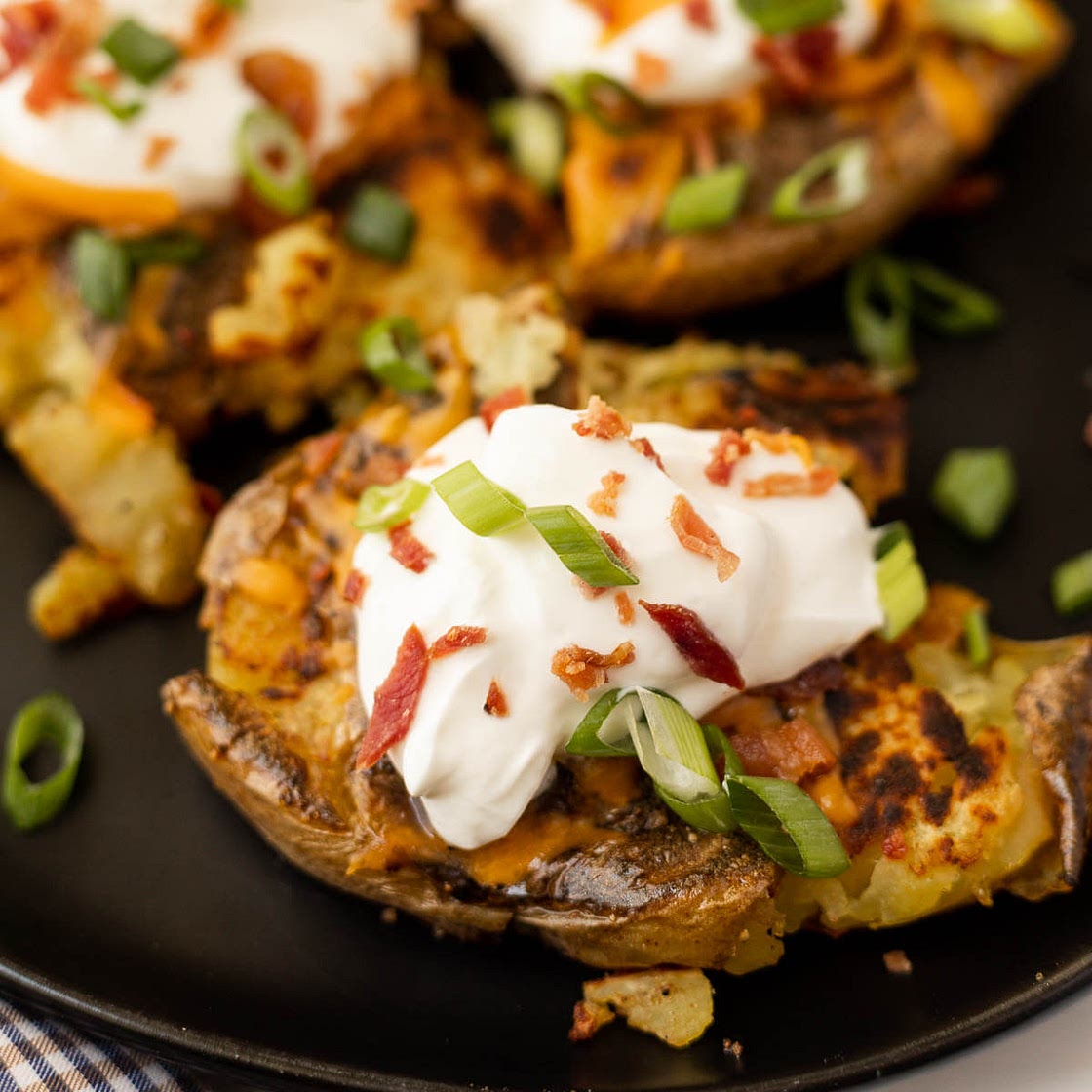Blackstone Smashed Potatoes