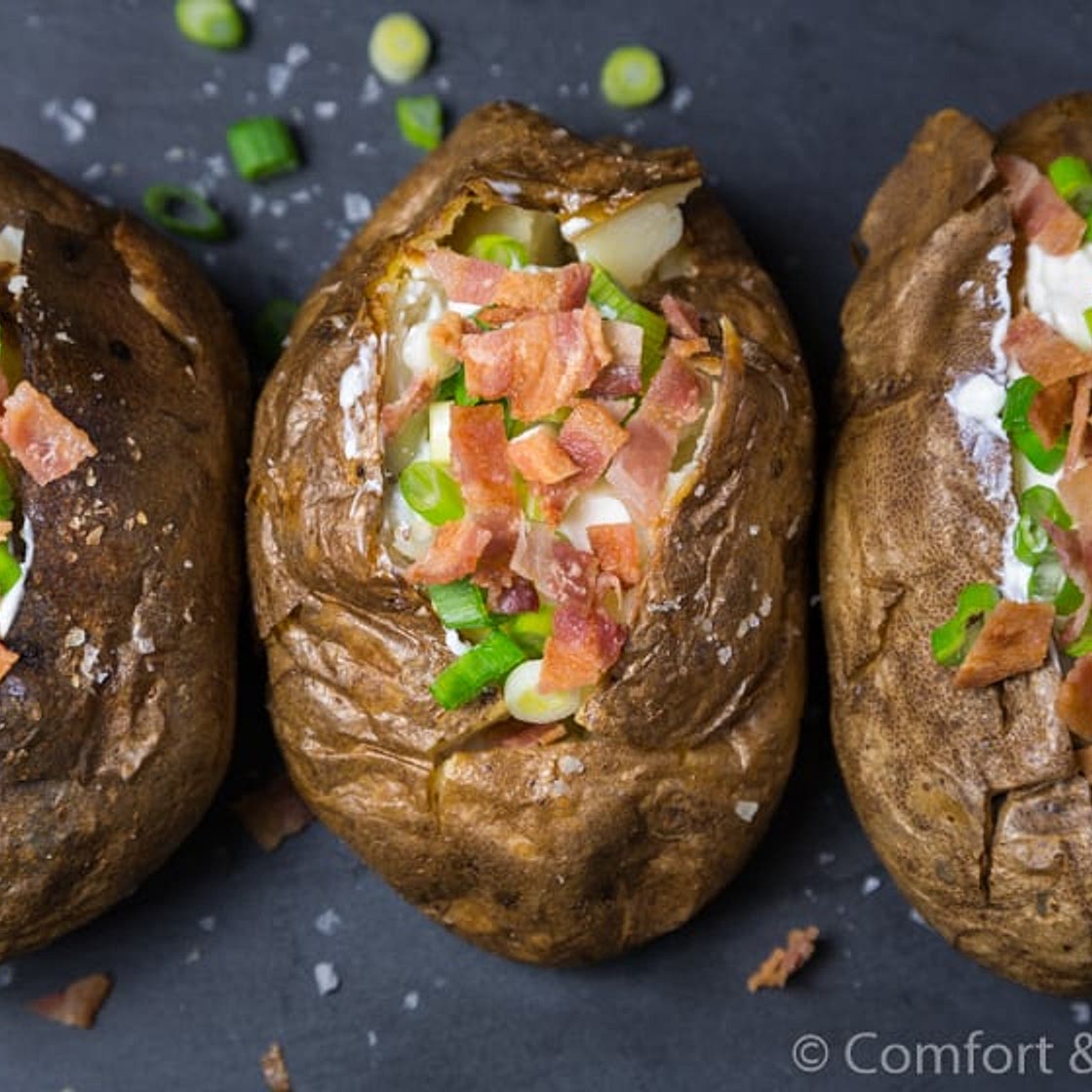 Air Fryer Baked Potatoes