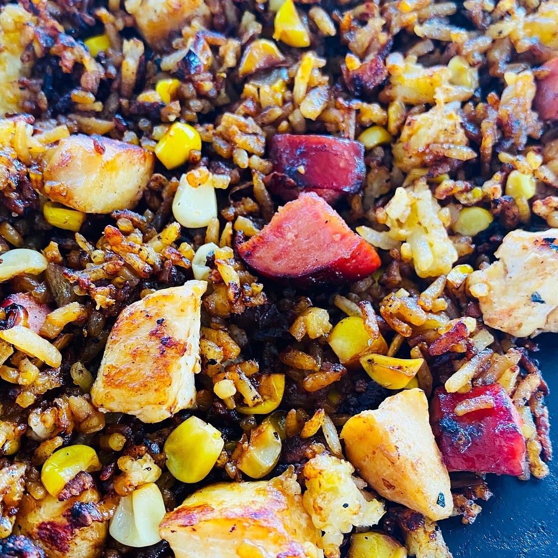 Blackstone Cajun Fried Rice