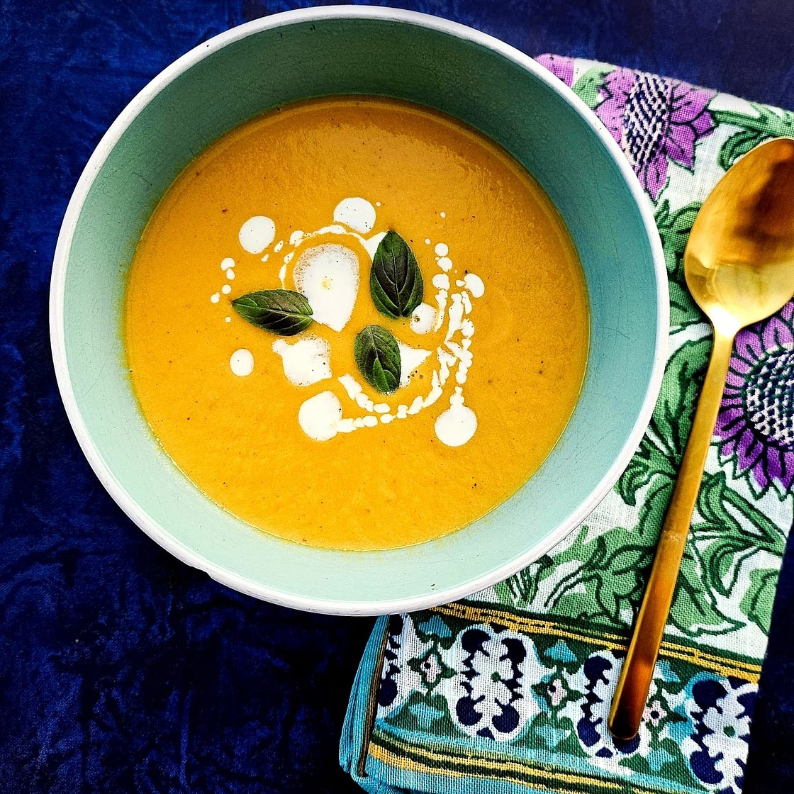 Vegan Soup Maker - Harissa Sweet Potato Soup Recipe