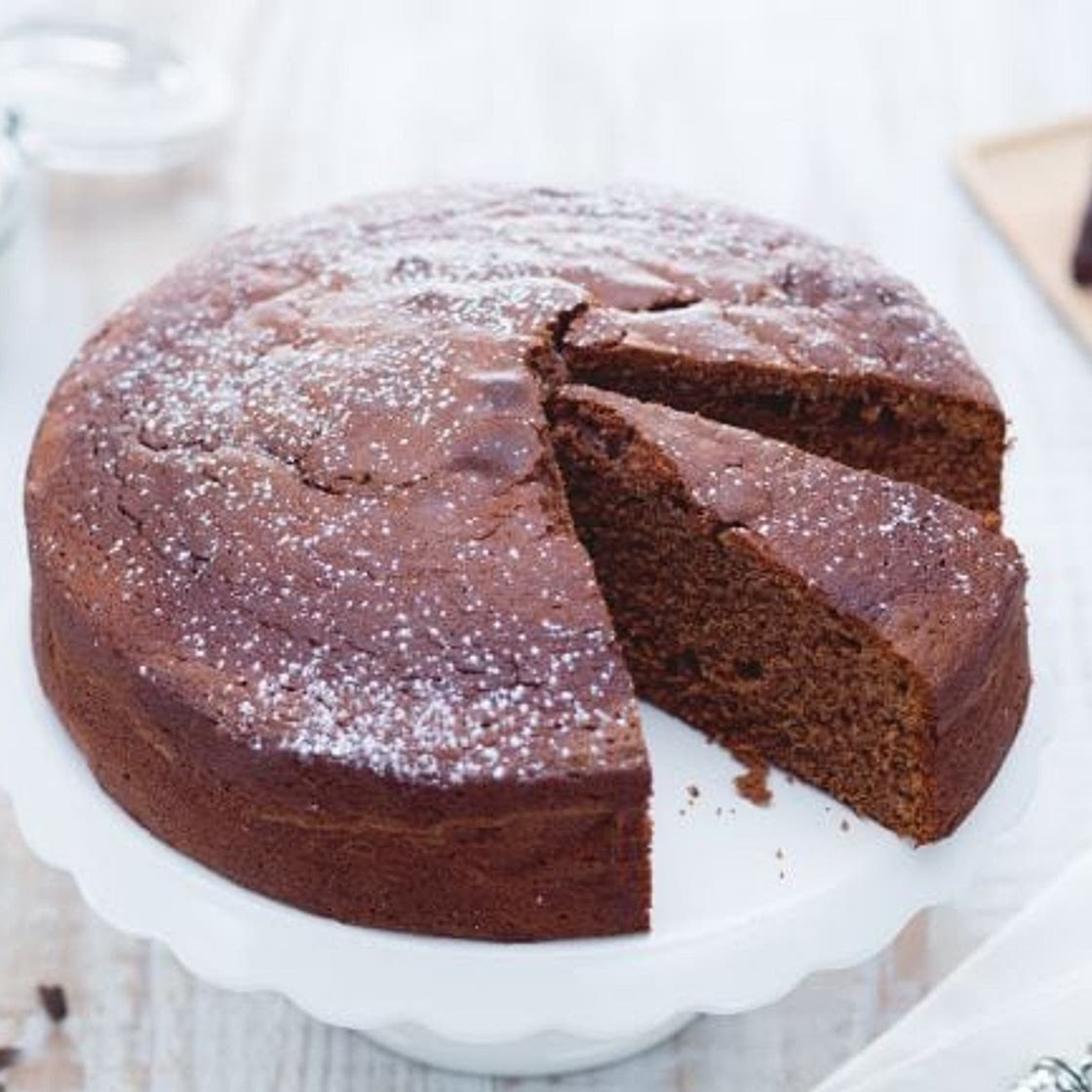 Torta al cioccolato con panna acida