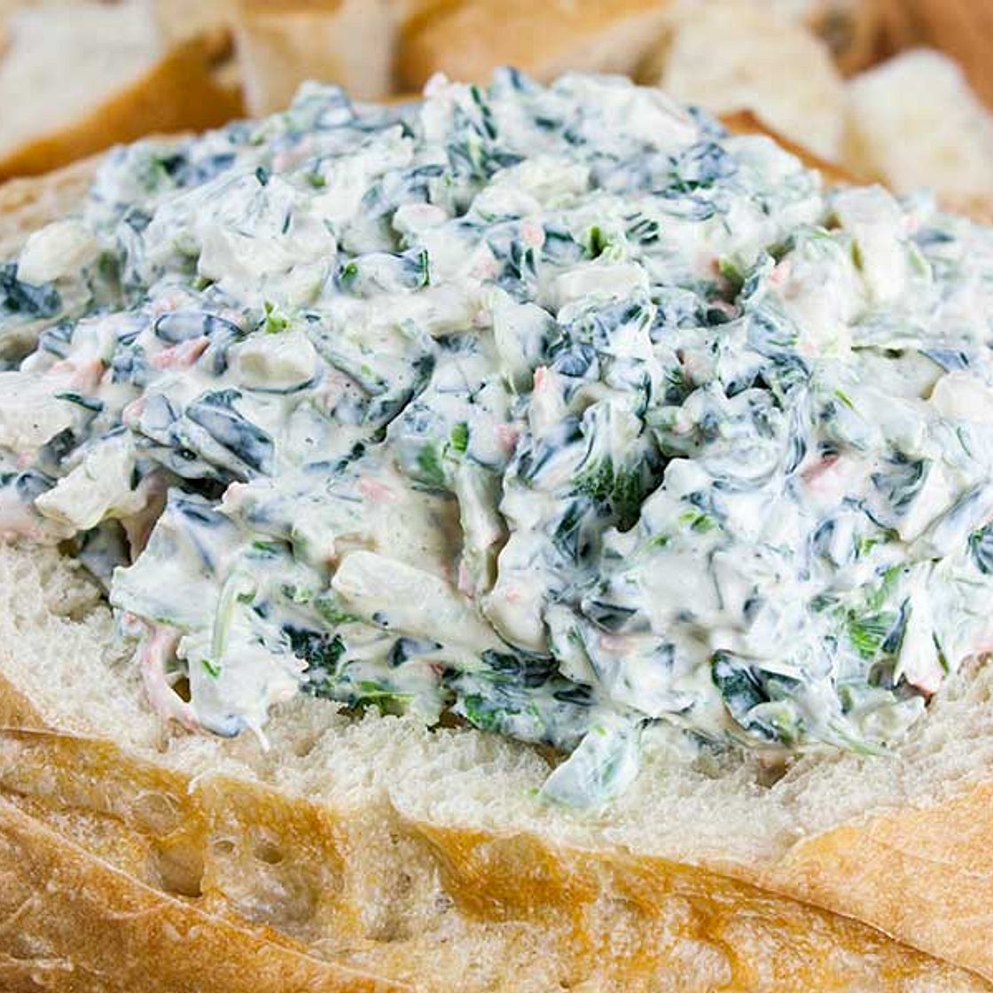 Easy Spinach Dip Recipe (without soup mix)