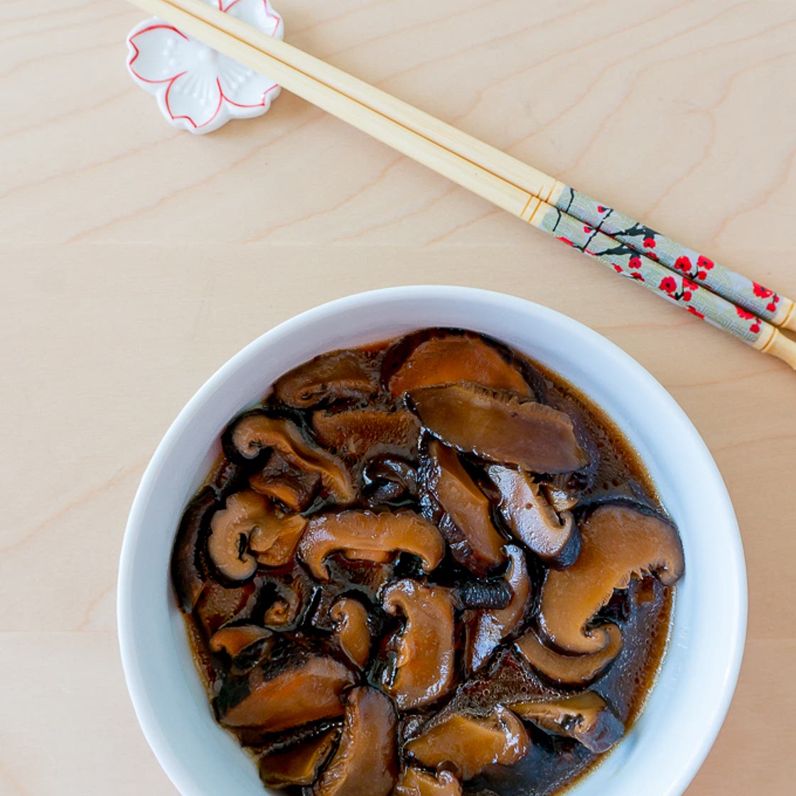 Chinese Braised Mushrooms