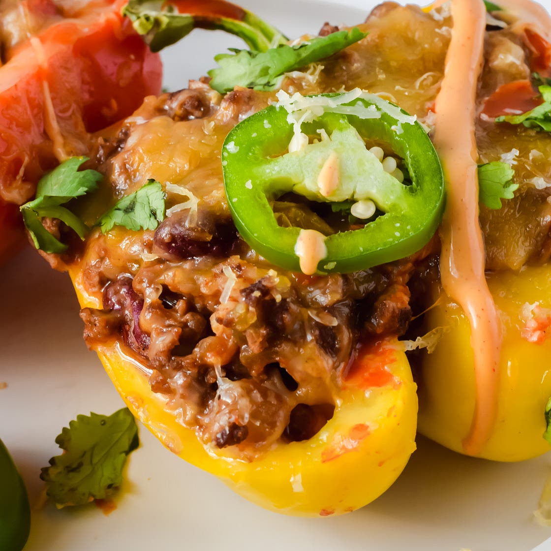 Enchilada Stuffed Pepper Recipe