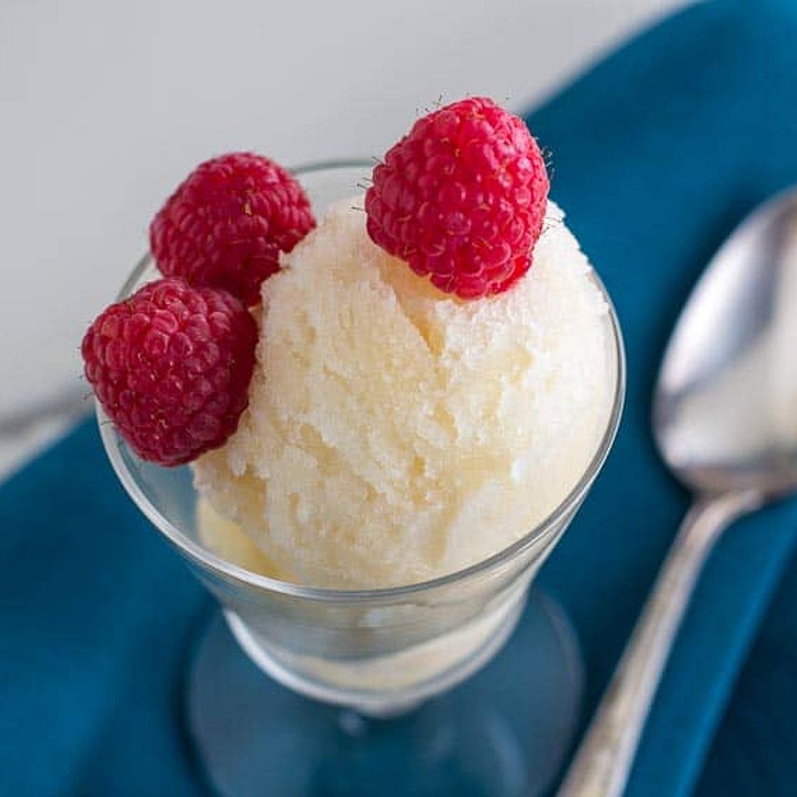 Low FODMAP Lemon Granita