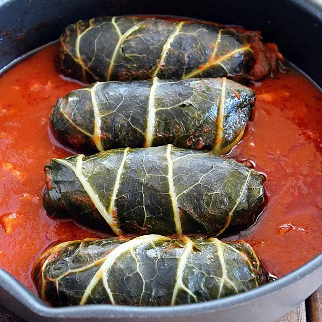 Collard Green Roll Ups