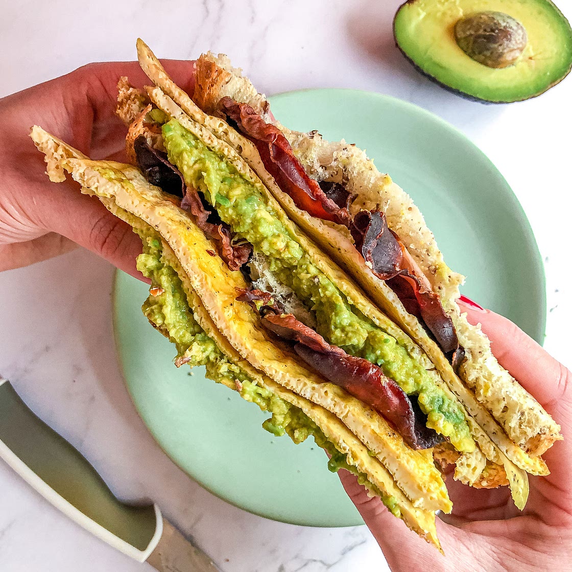 Classic Avocado Egg Sandwich