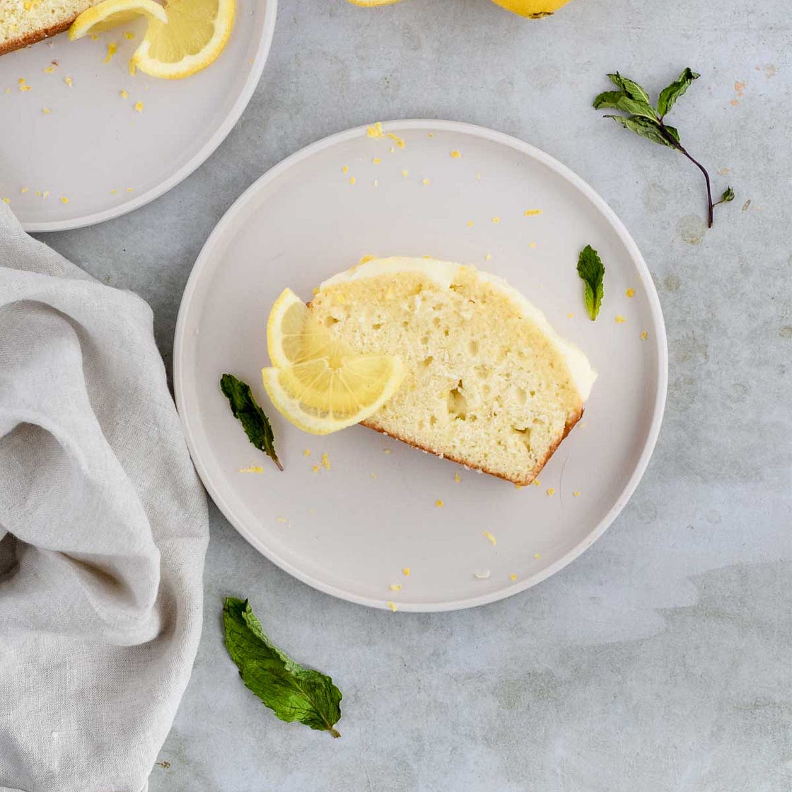 Glazed Greek Yogurt Lemon Quick Bread