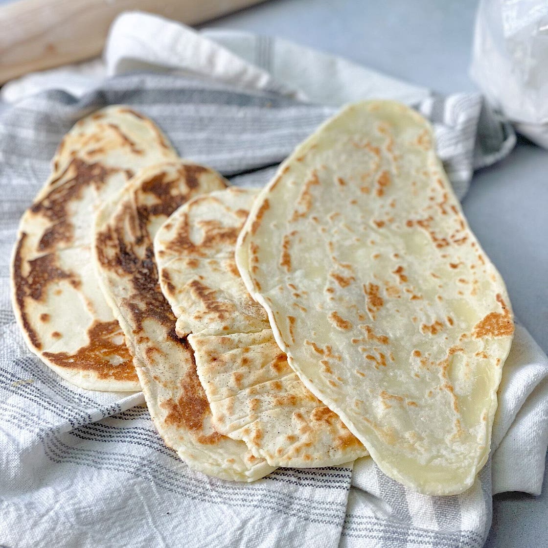 Gluten-Free Flat Bread-10 Minute Dough (No Yeast)