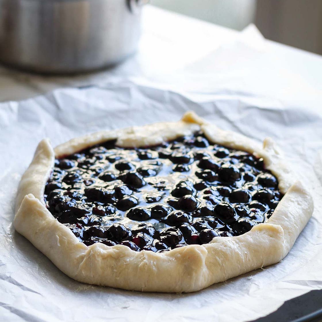 Blueberry Galette