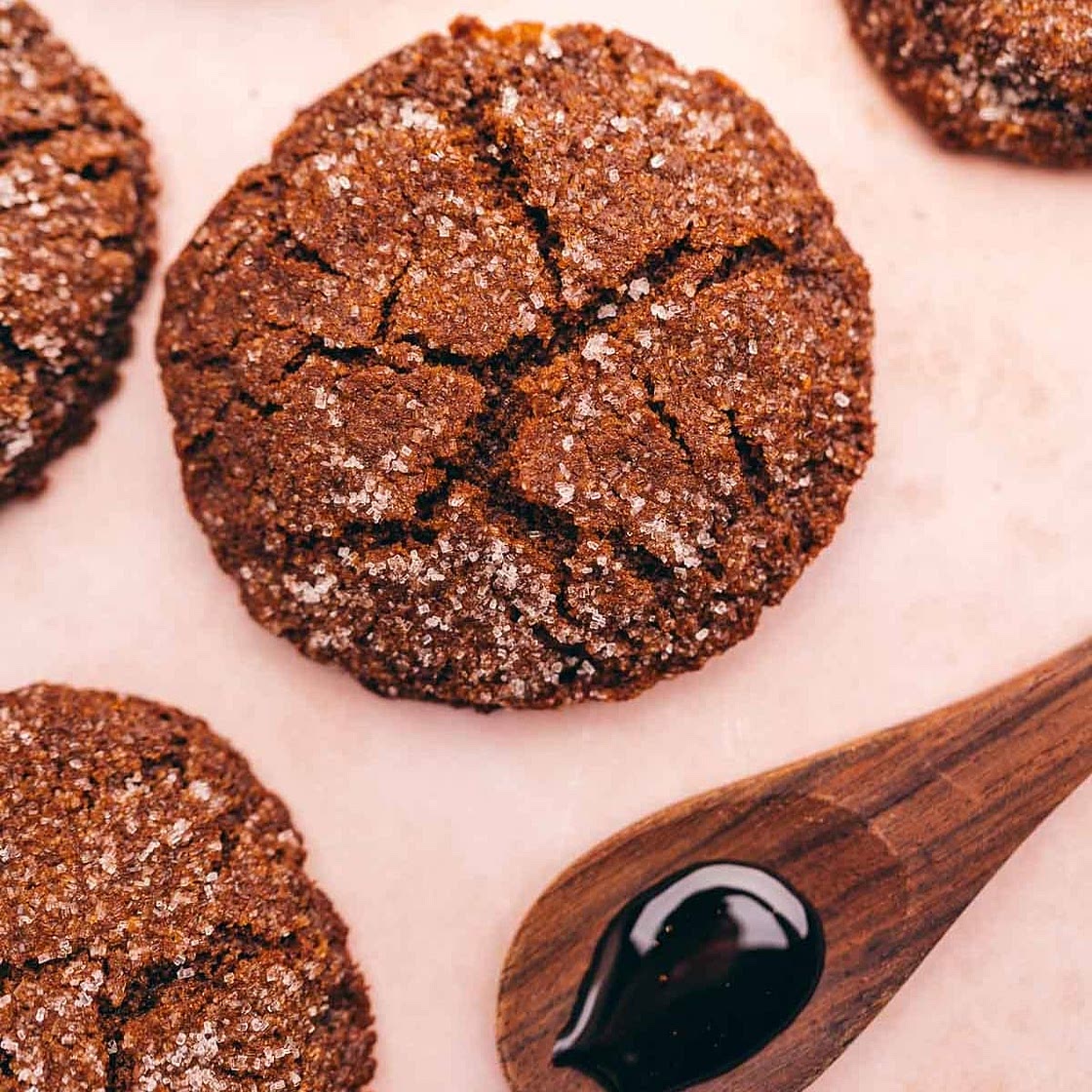Gluten Free Molasses Cookies