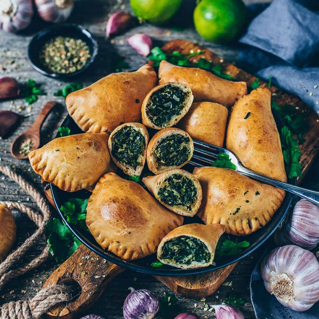 Vegan Empanadas with Spinach