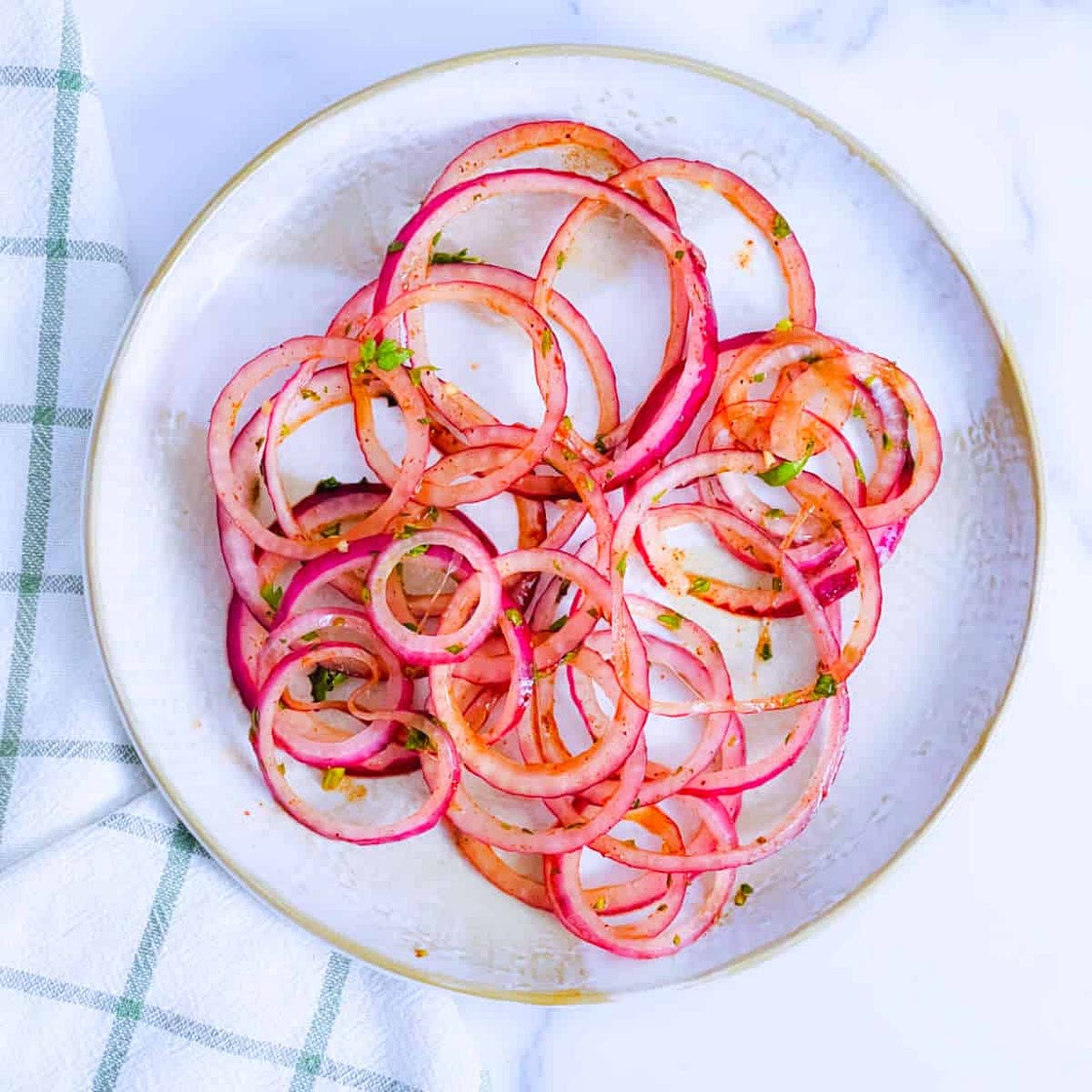 Lachha Pyaz / Indian Onion Salad