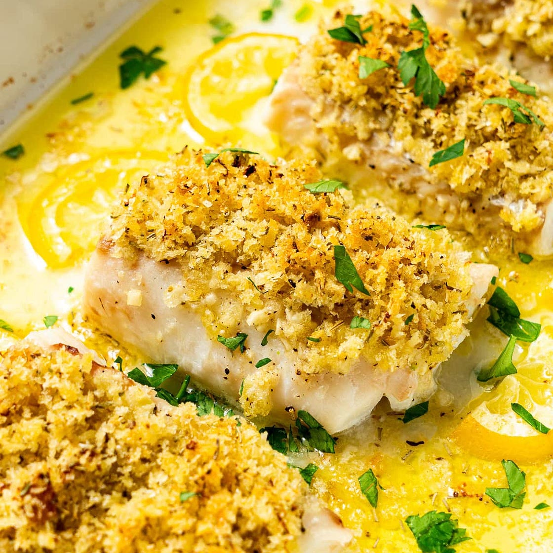 Panko Baked Cod