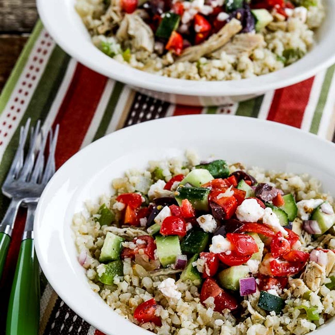 Instant Pot Greek Chicken Bowls