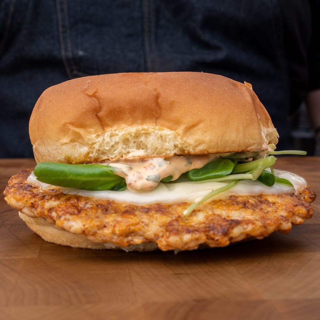 Chicken Chipotle Smashburgers