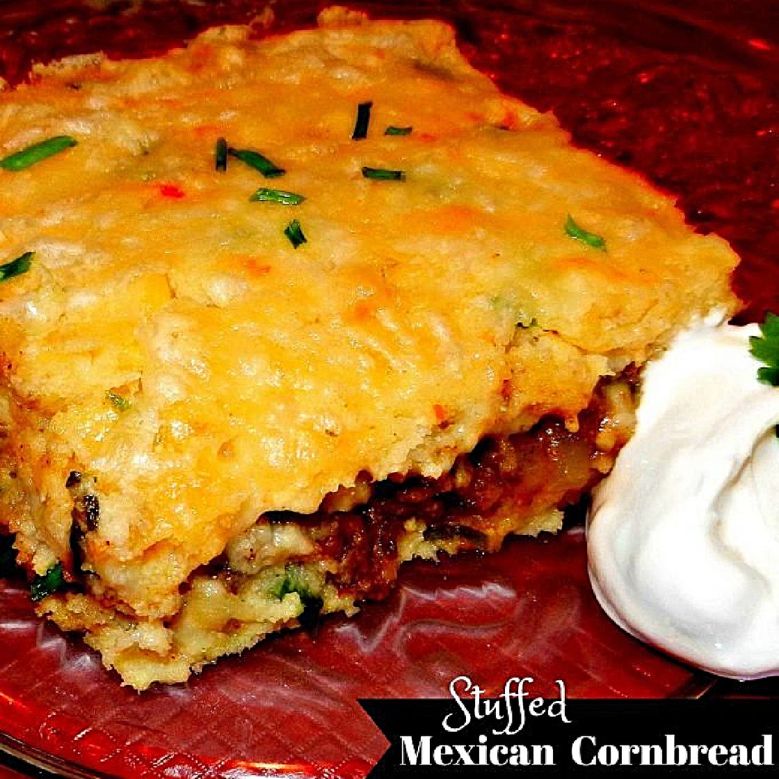 Stuffed Mexican Cornbread